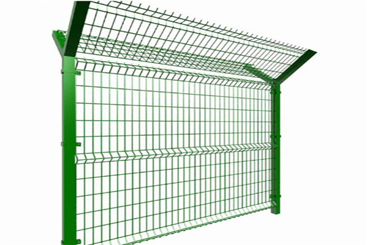 Welded Wire Security Fence With Razor Wire For High Level Security