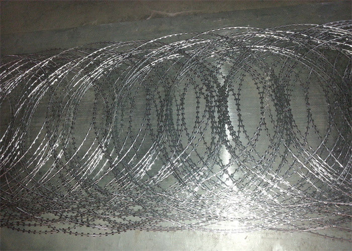 Factory Supply Galvanized Concertina Wire And Razor Barbed Wire For Fence