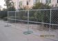 Diamond Hole Shape Portable Chain Link Fence For Residential Housing Sites