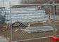 Hot Dipped Galvanized Temp Chain Link Fence , Welded Temporary Fence Easily Assembled